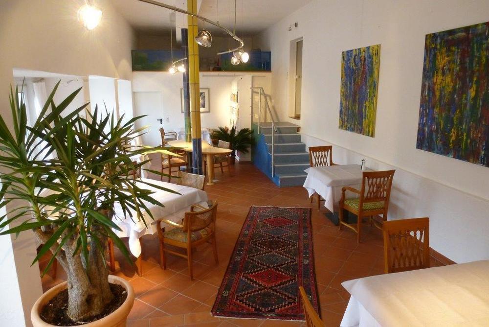 Hotel Alpenblick Garni Überlingen Étterem fotó